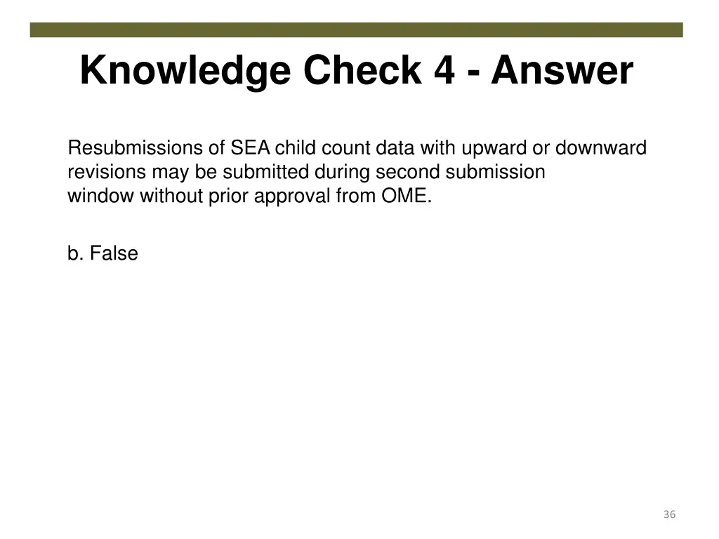 knowledge check 4 answer