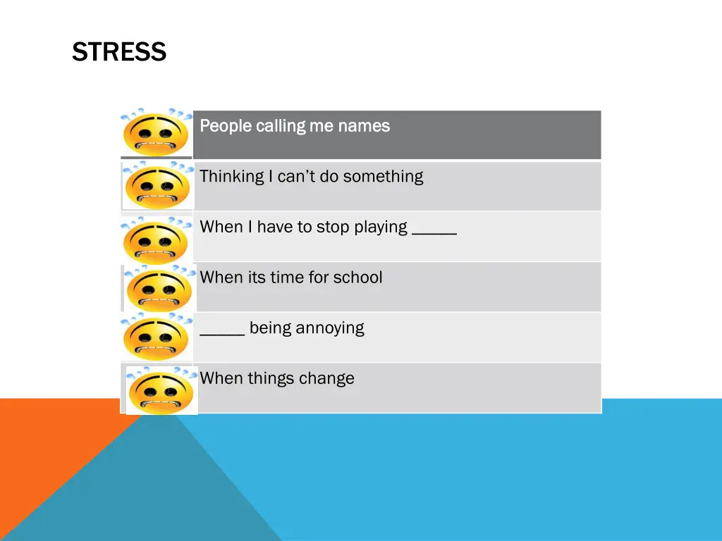 stress