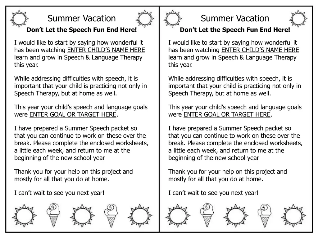 summer vacation don t let the speech fun end here 2
