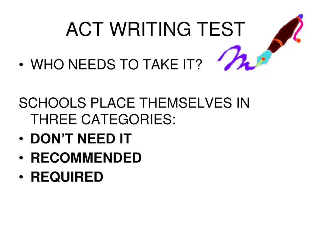 act writing test 14