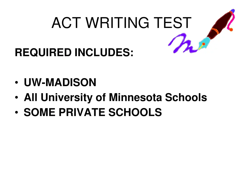act writing test 16