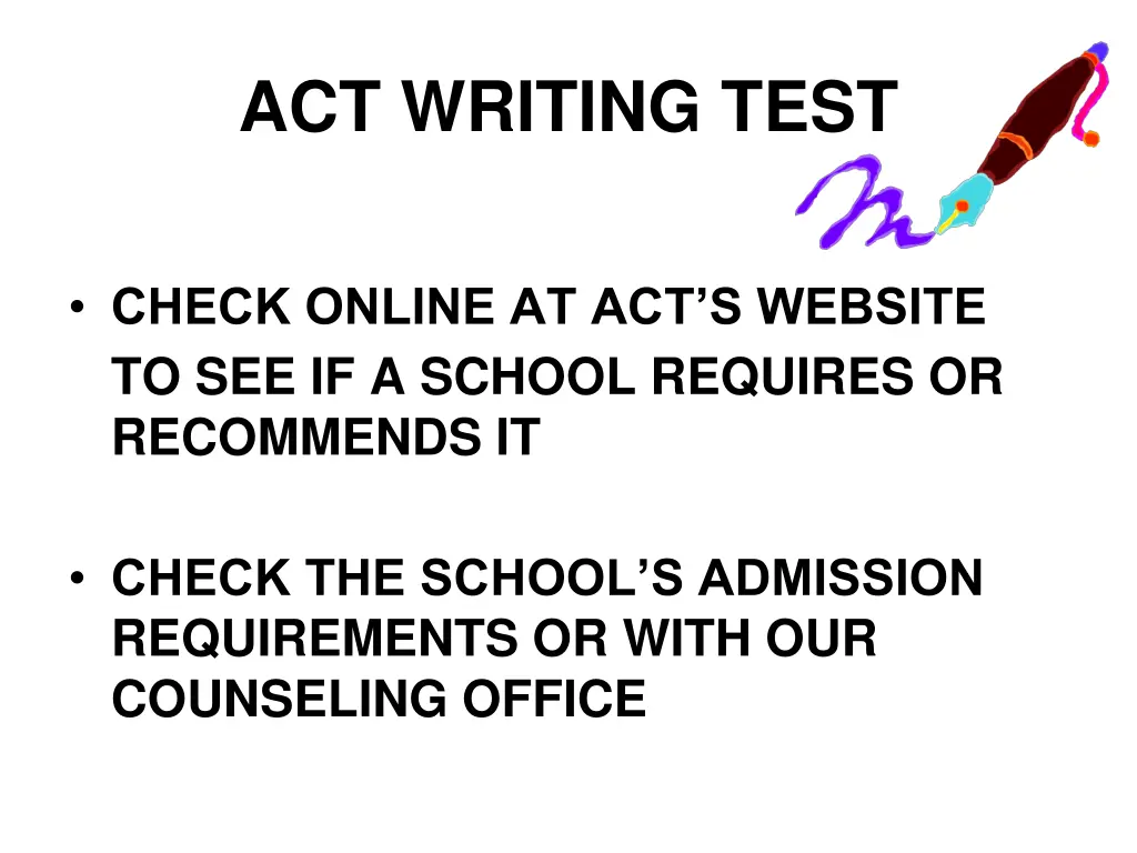 act writing test 17