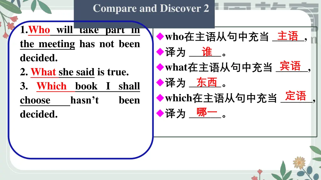 compare and discover 2