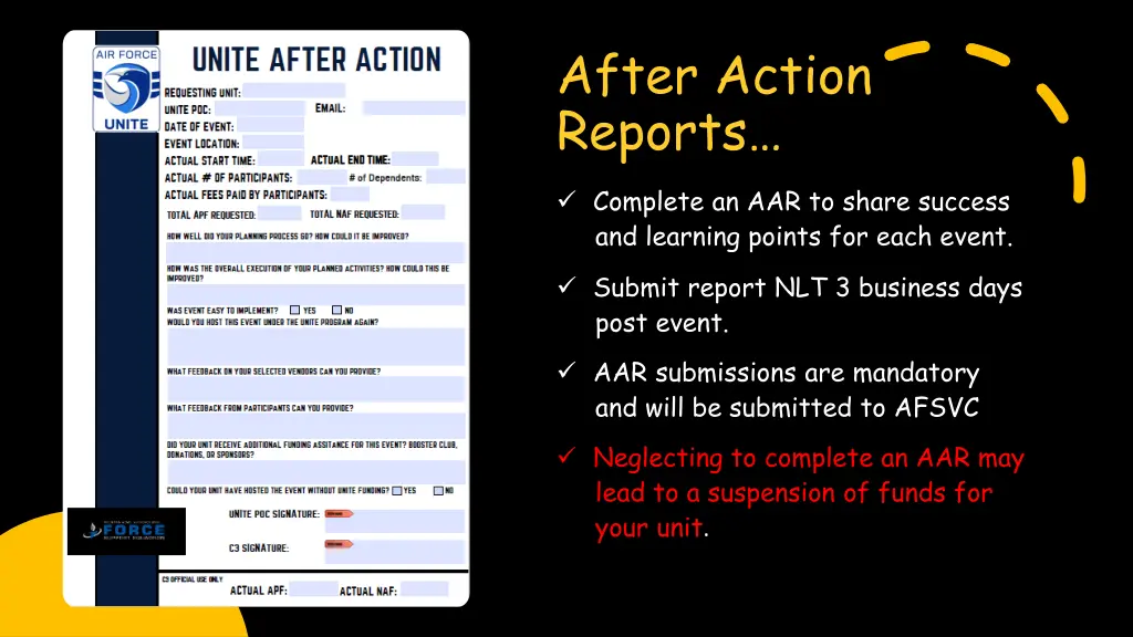 after action reports