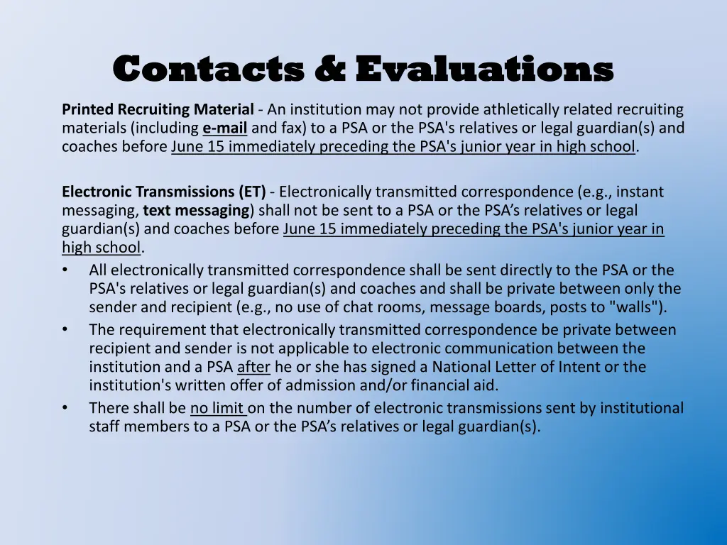 contacts evaluations contacts evaluations 2