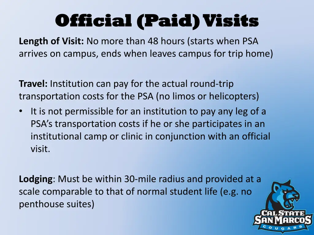 official paid visits official paid visits 2