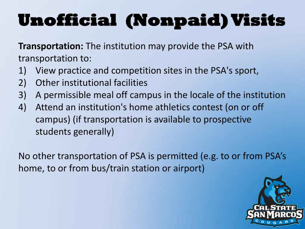 unofficial nonpaid visits unofficial nonpaid 1