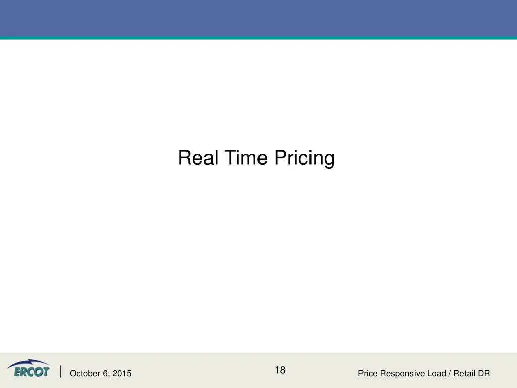 real time pricing