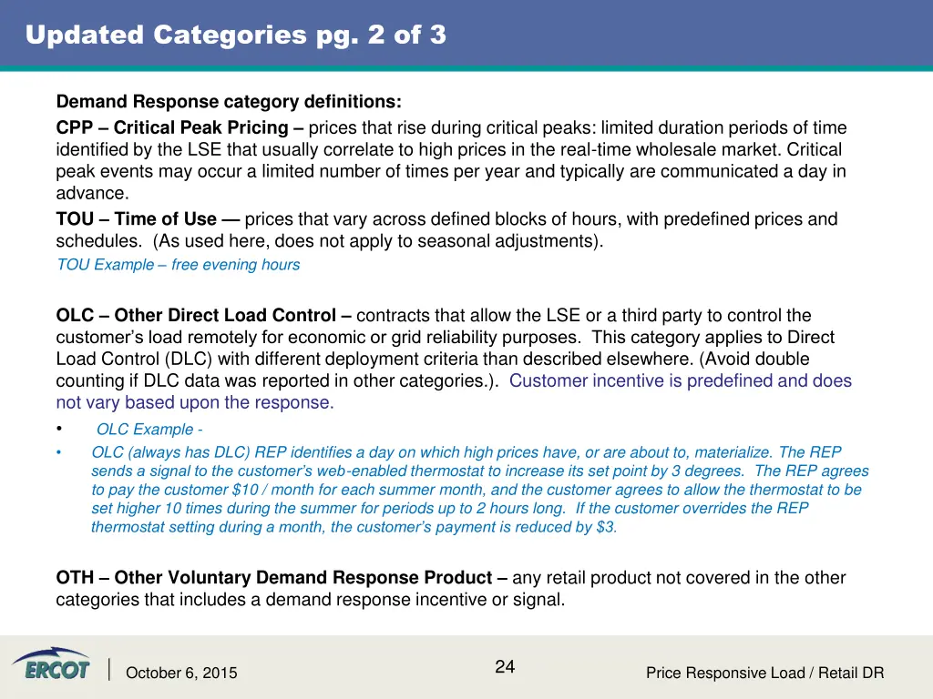 updated categories pg 2 of 3