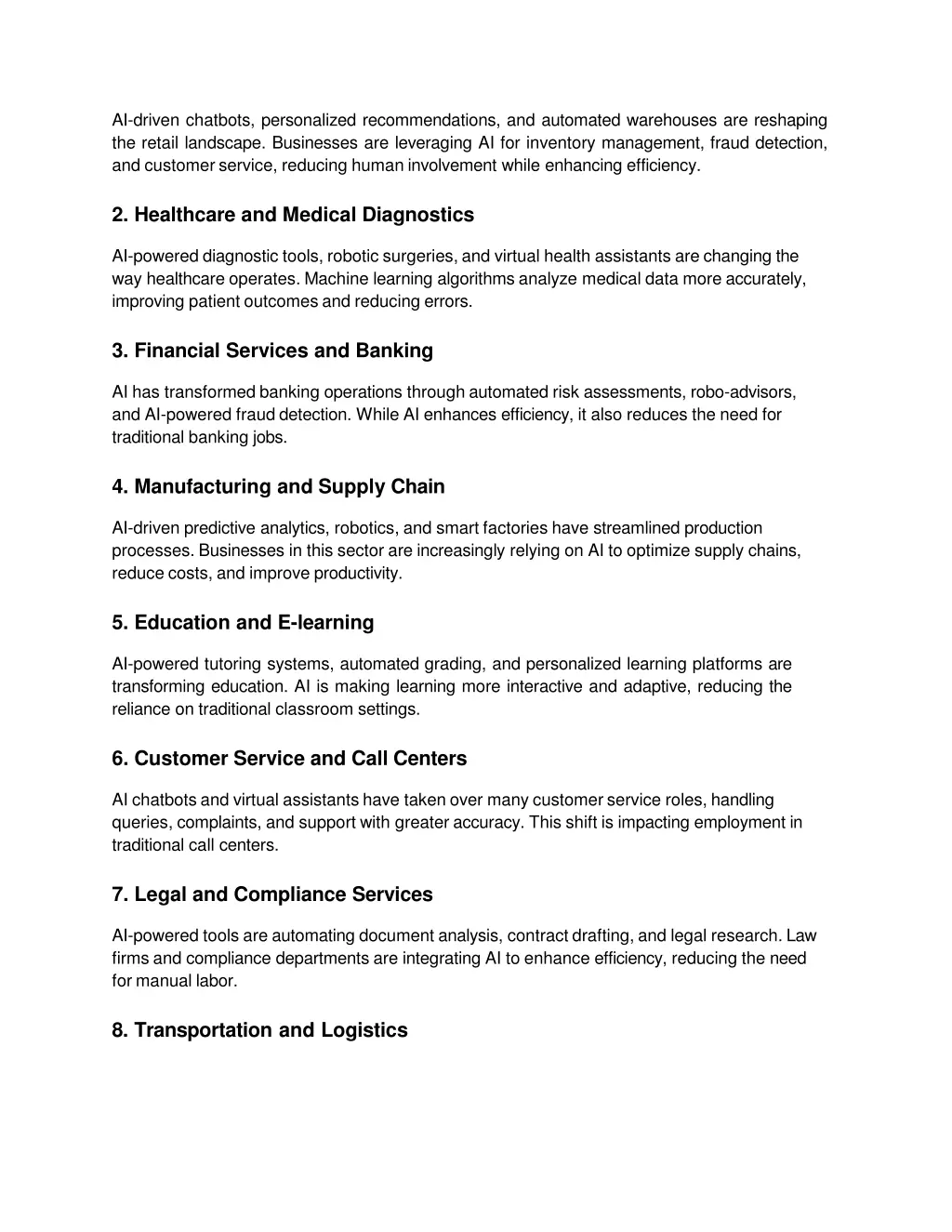 ai driven chatbots personalized recommendations
