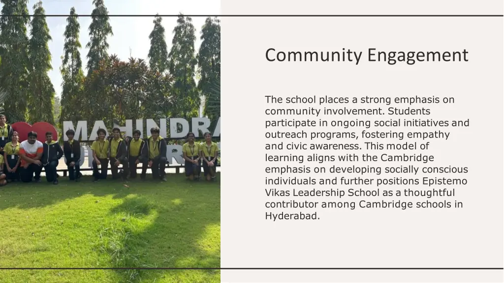 community engagement