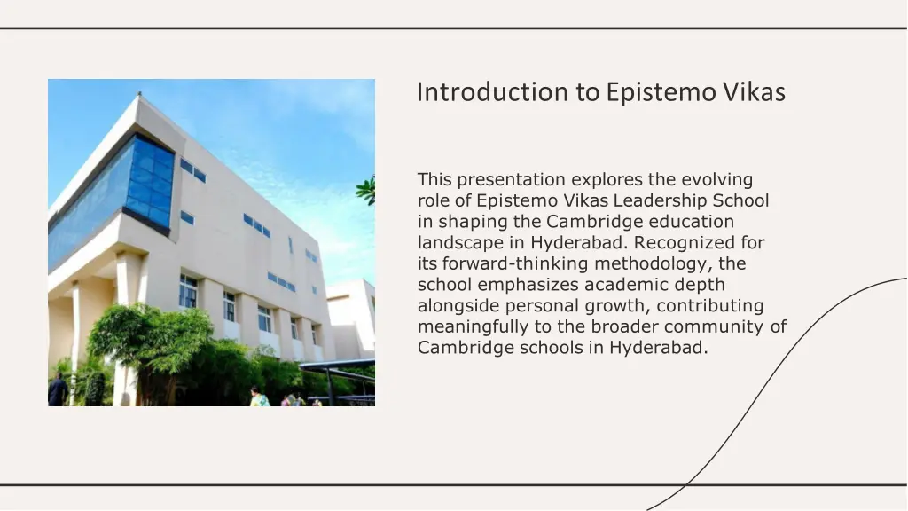 introduction to epistemo vikas