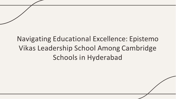 navigating educational excellence epistemo vikas