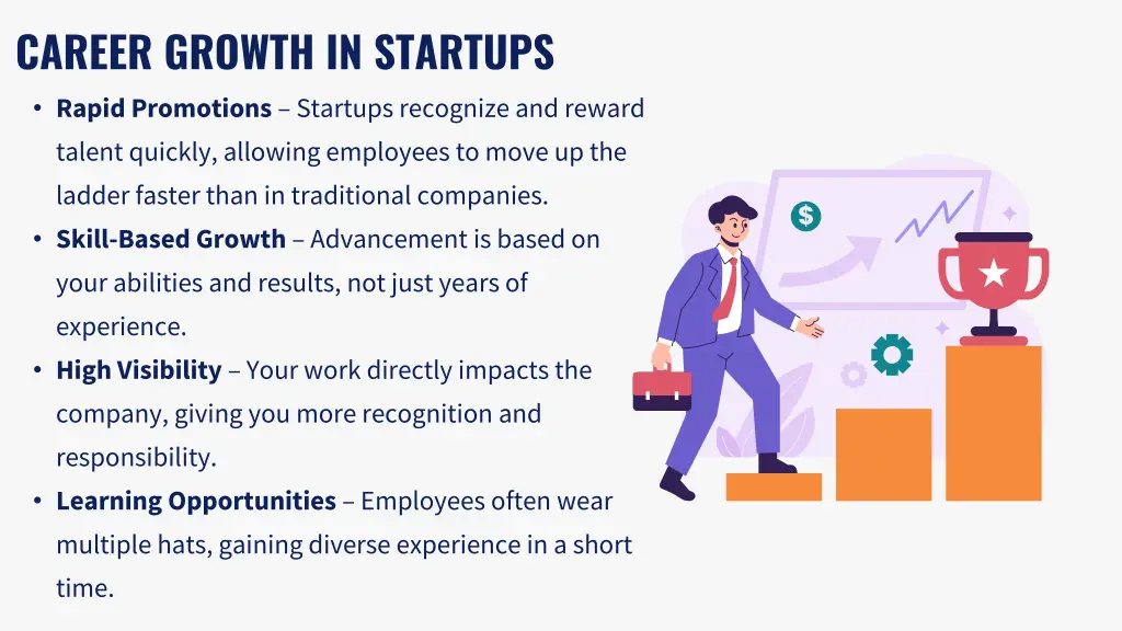 career growth in startups