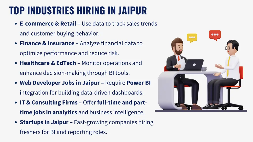 top industries hiring in jaipur