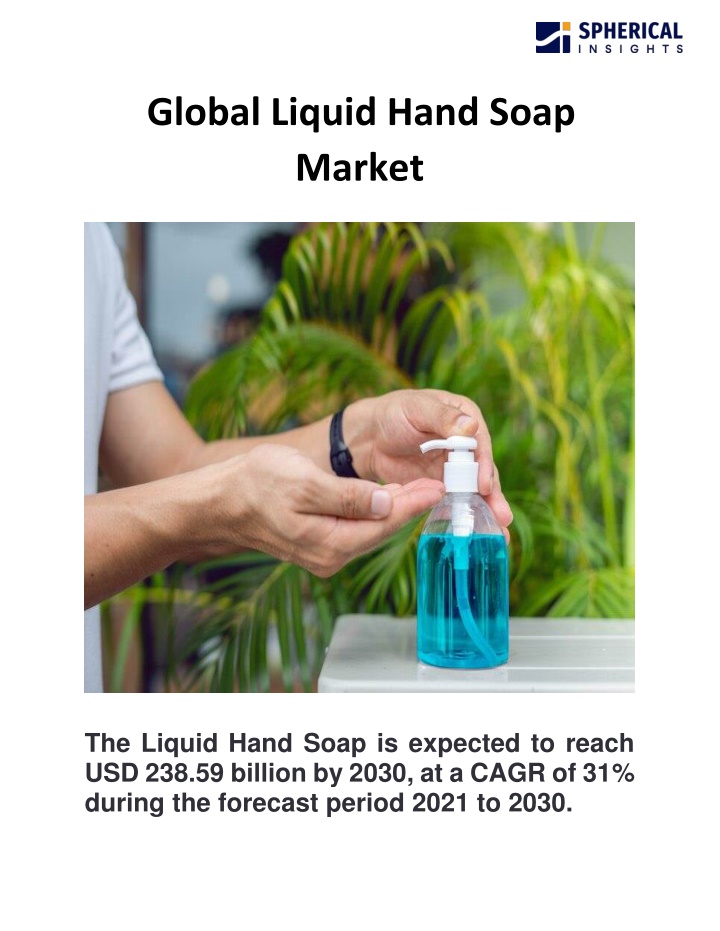 global liquid hand soap market