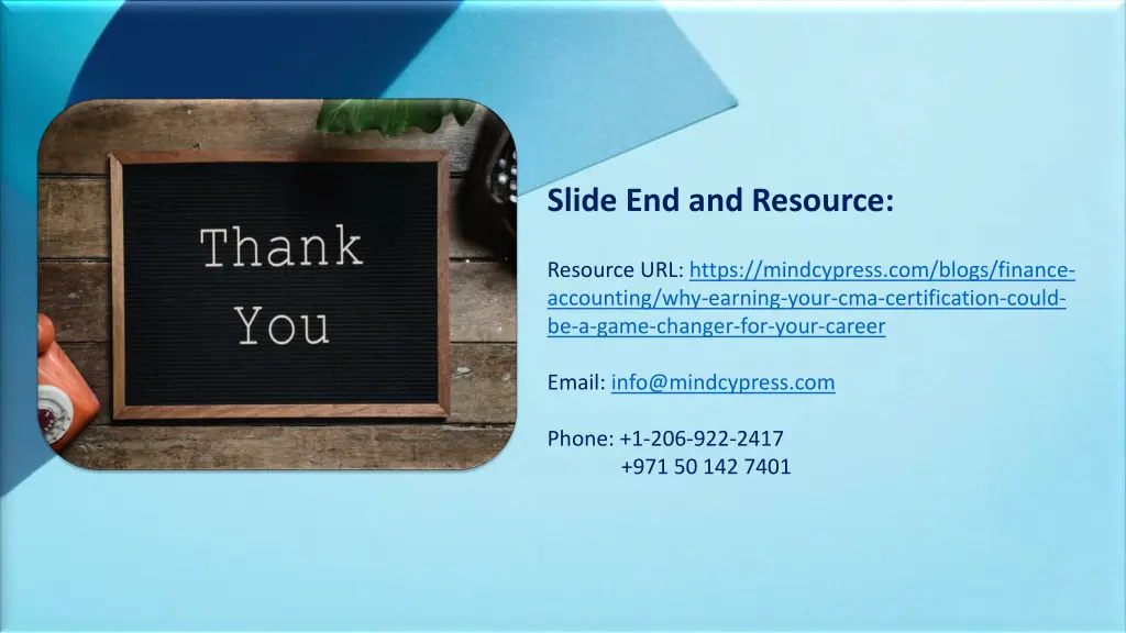 slide end and resource