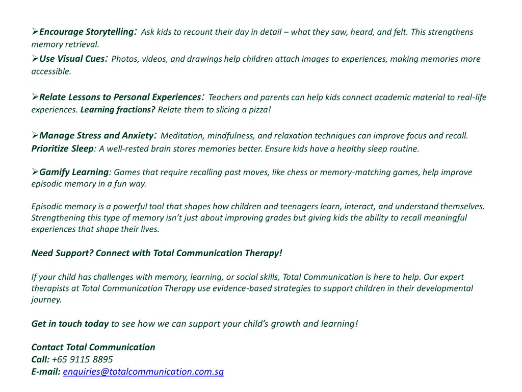 encourage storytelling ask kids to recount their