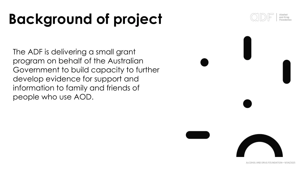 background of project