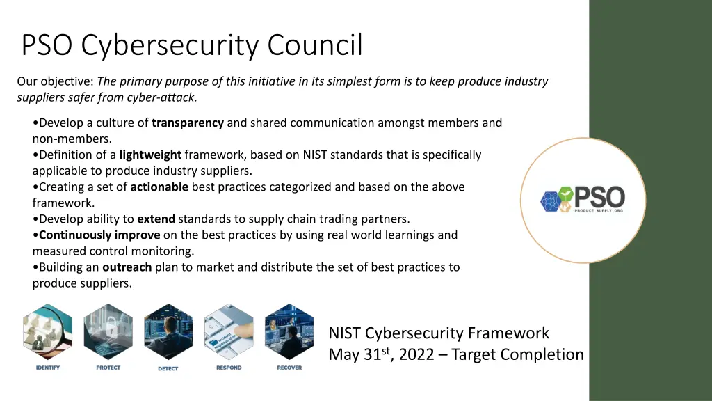 pso cybersecurity council