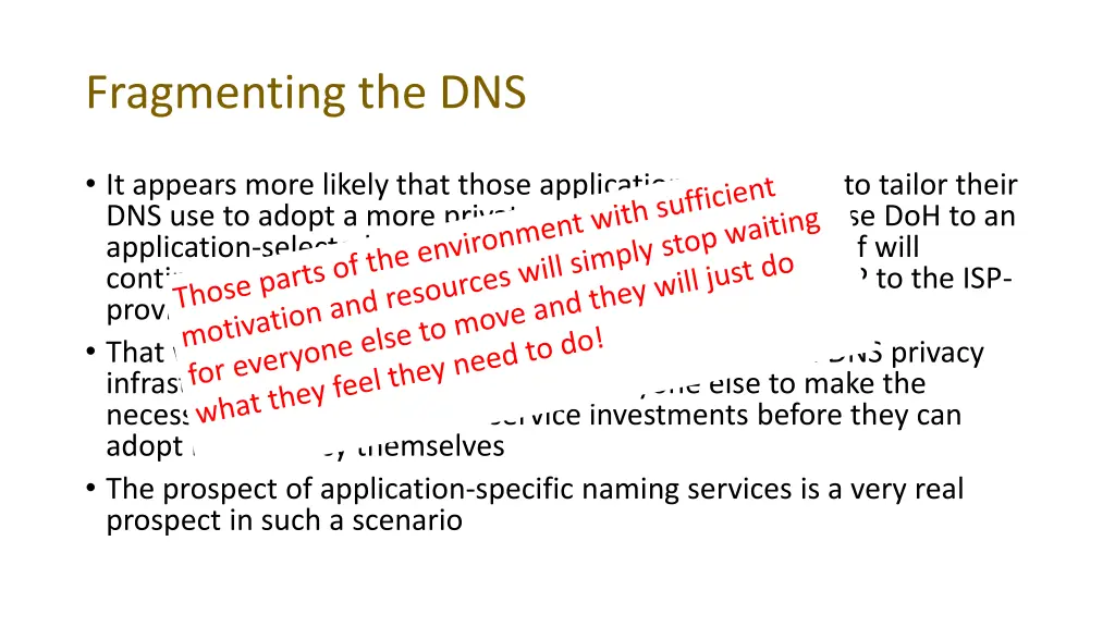 fragmenting the dns 1