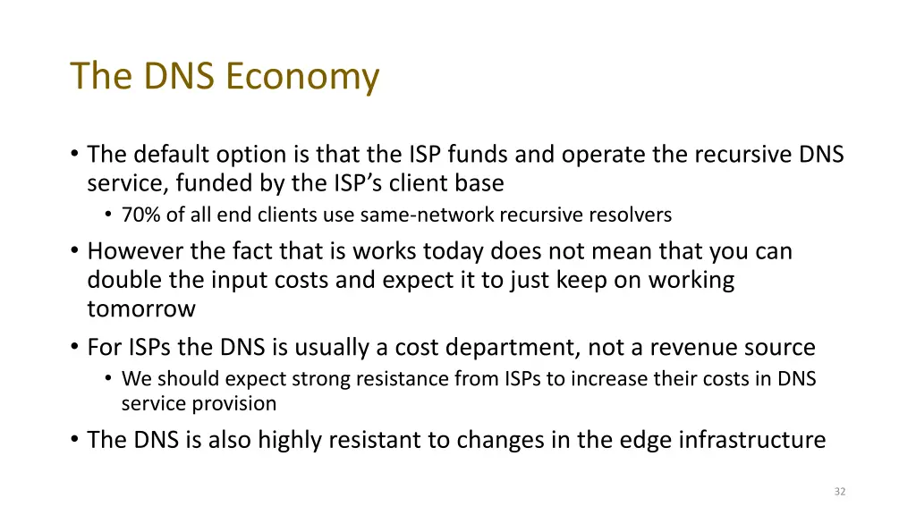 the dns economy 1