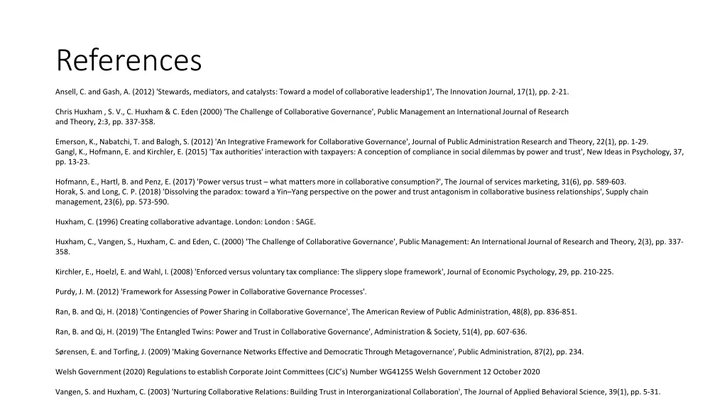 references