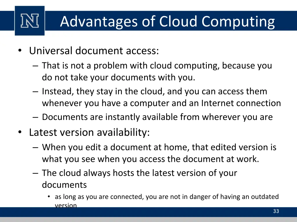 advantages of cloud computing 4