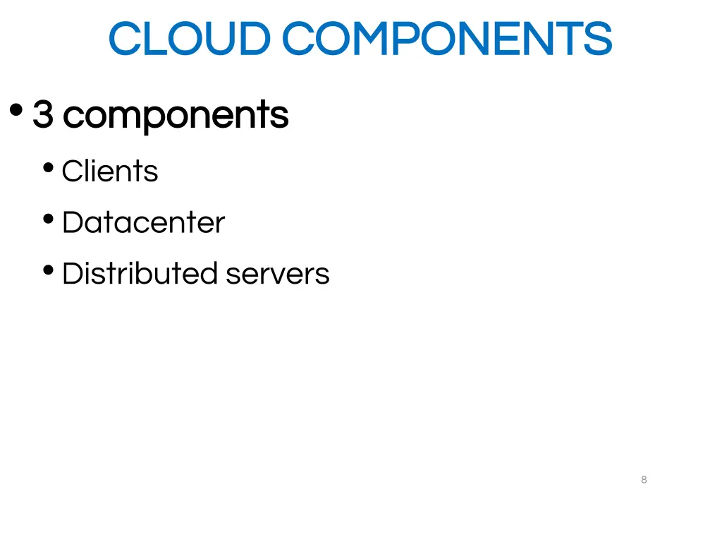 cloud components cloud components 3 components
