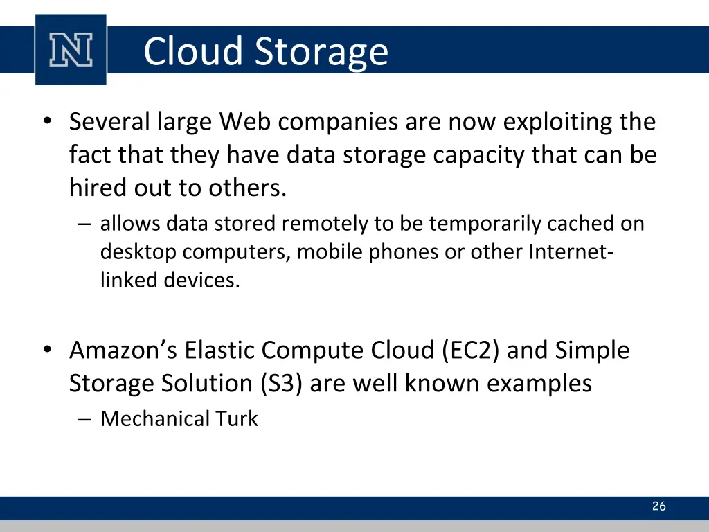 cloud storage