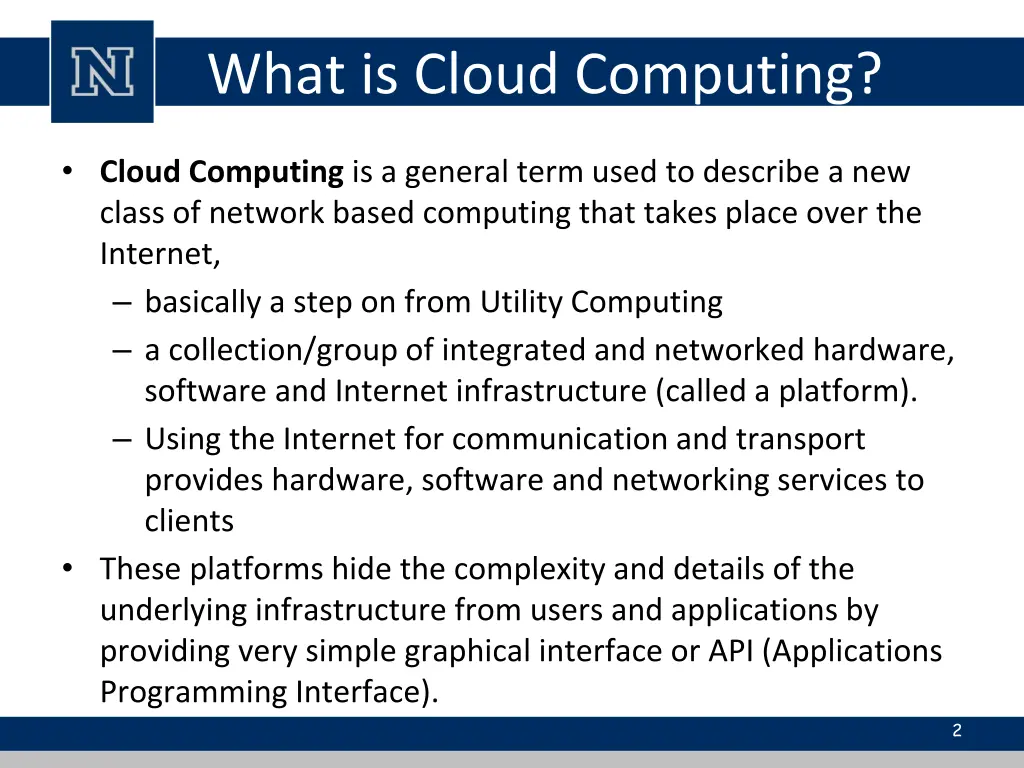 what is cloud computing