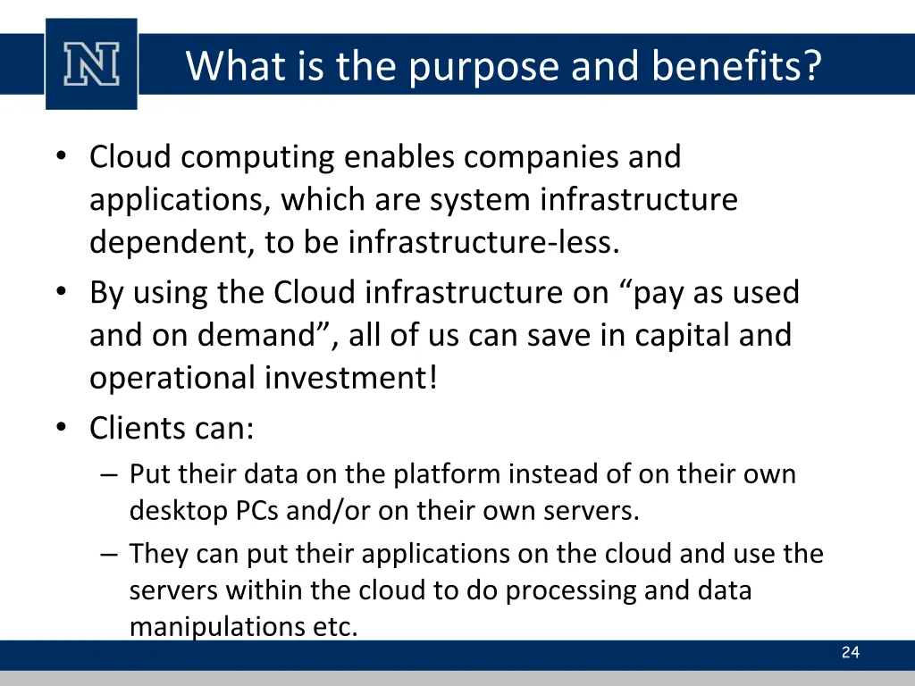 what is the purpose and benefits