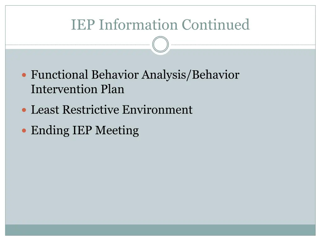 iep information continued 1