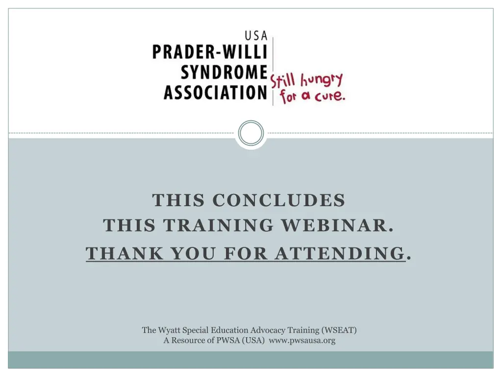 this concludes this training webinar thank