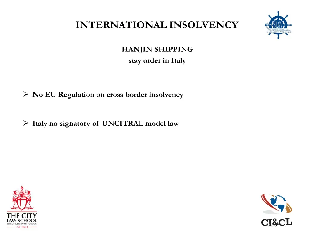 international insolvency