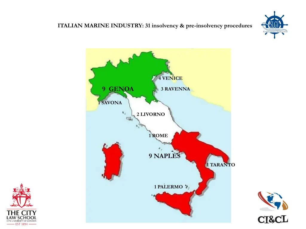 italian marine industry 31 insolvency 1