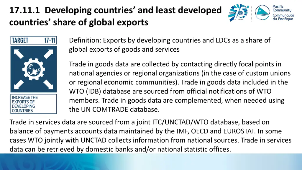 17 11 1 developing countries and least developed