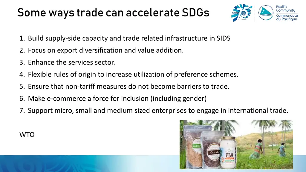 some ways trade can accelerate sdgs