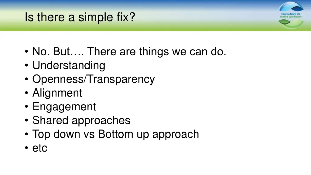 is there a simple fix 1