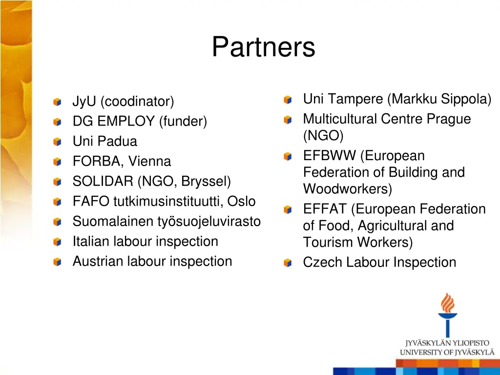 partners