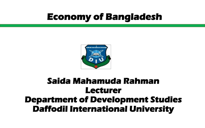 economy of bangladesh economy of bangladesh