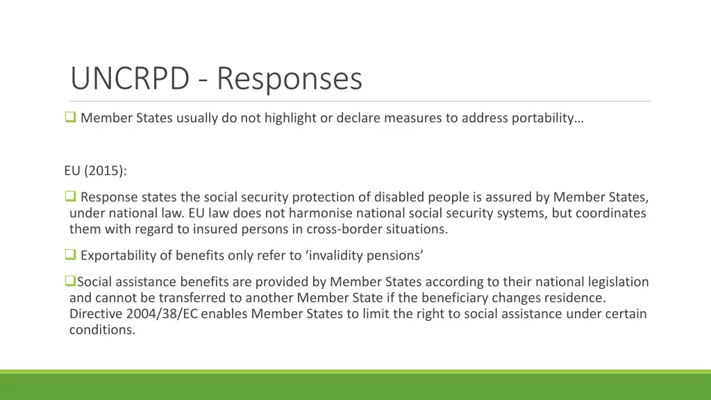 uncrpd responses