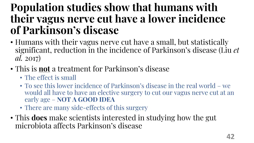 population studies show that humans with their