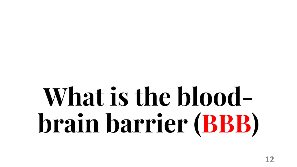 what is the blood brain barrier bbb