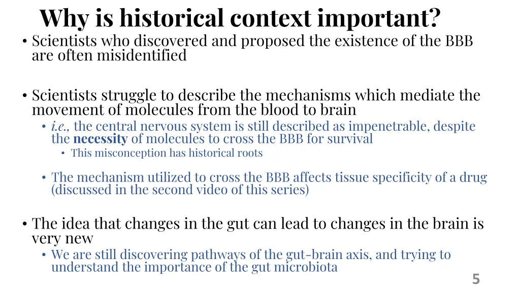 why is historical context important scientists