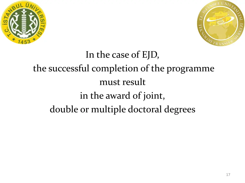 in the case of ejd