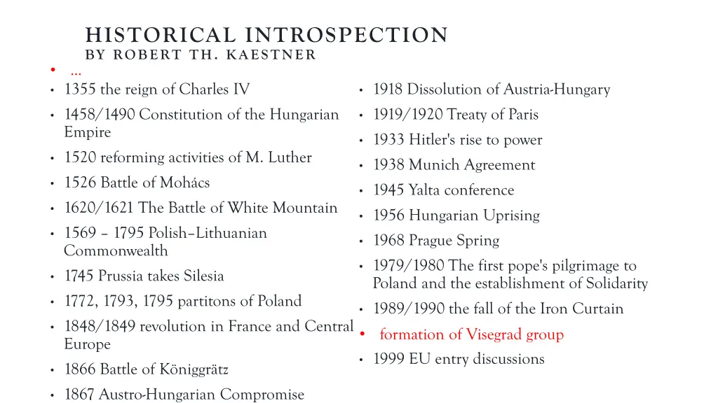 historical introspection by robert th kaestner 1