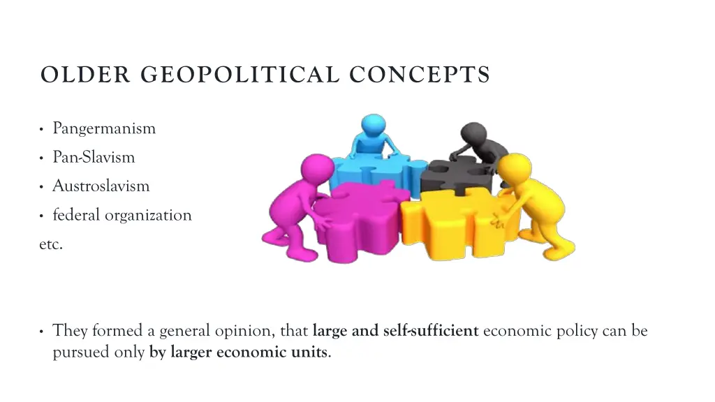 older geopolitical concepts
