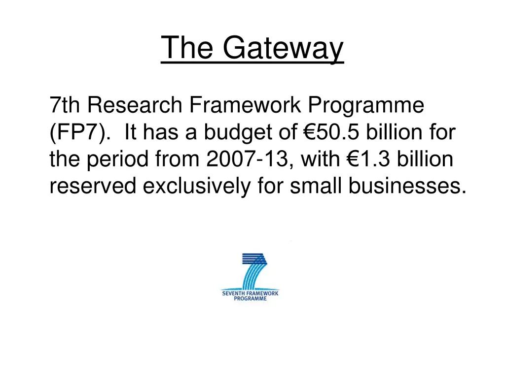 the gateway