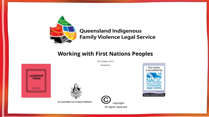 working with first nations peoples